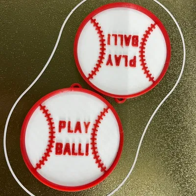 Móc khóa bóng chày "Play Ball" cho ngày khai mạc