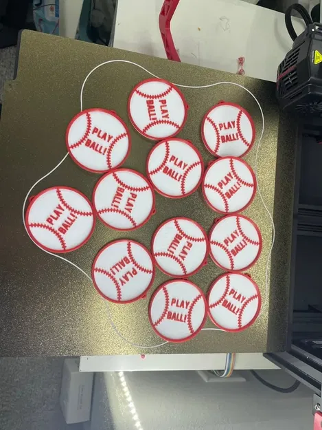 Móc khóa bóng chày "Play Ball" cho ngày khai mạc - Image 5