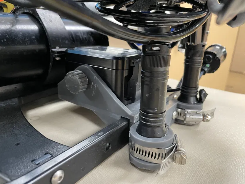 Giá đỡ GoPro và laser cho BlueROV2 - Image 1