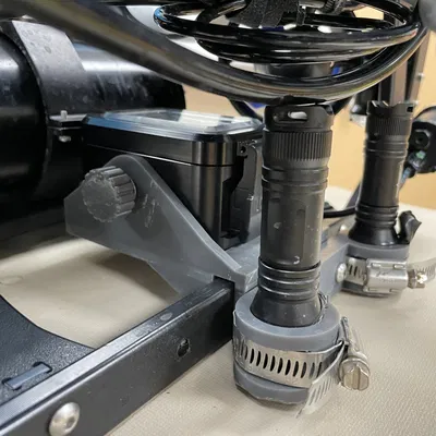 Giá đỡ GoPro và laser cho BlueROV2