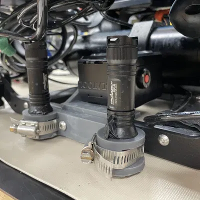 Giá đỡ GoPro và laser cho BlueROV2