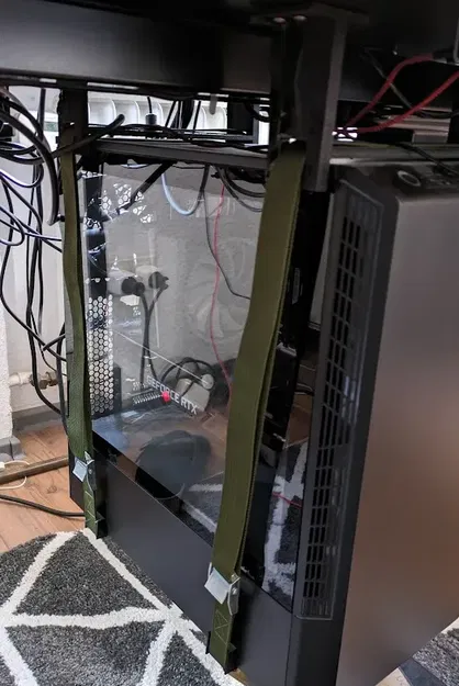 Giá treo máy tính dưới bàn tiết kiệm chi phí - Image 1