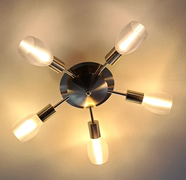 Mái đèn cho đui đèn E14 in bằng PCTG - Image 2