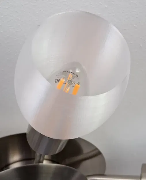 Mái đèn cho đui đèn E14 in bằng PCTG - Image 4