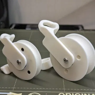 Khối ròng rọc Super 608 cho quản lý cáp VR