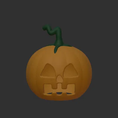 Bí ngô Halloween rỗng trung tâm độc đáo