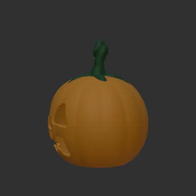 Bí ngô Halloween rỗng trung tâm độc đáo