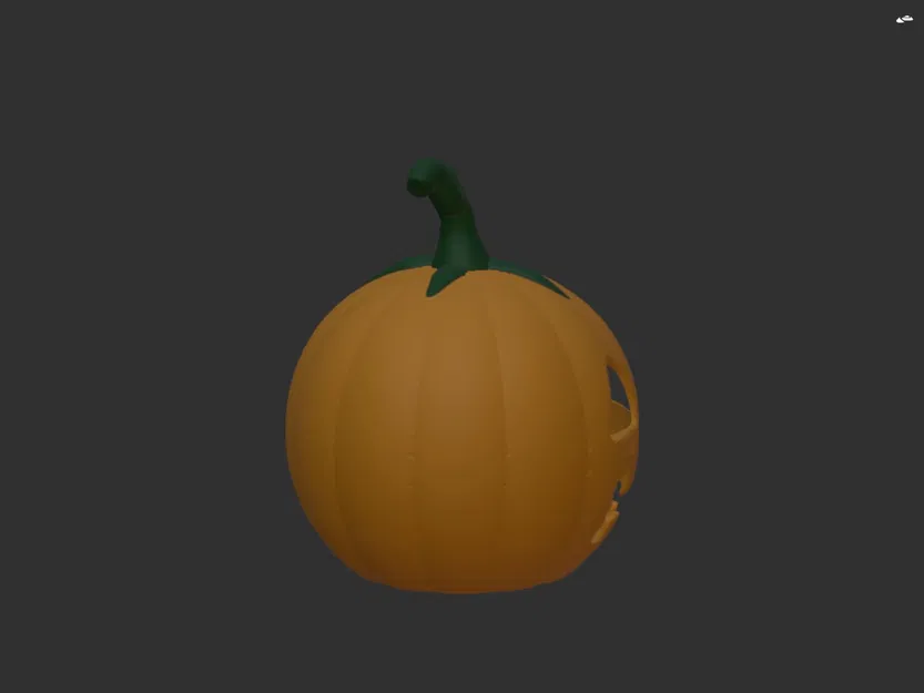 Bí ngô Halloween rỗng trung tâm độc đáo - Image 4