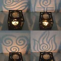 Đế nến tealight phong cách Avatar - Nguyên tố tự nhiên - Thumbnail 1