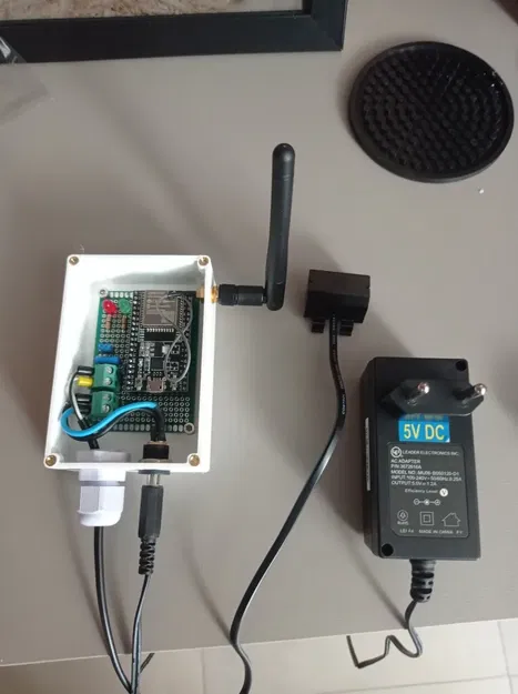 Giá đỡ đồng hồ gas Daeflex G1.0 cho ESP32 - Image 2