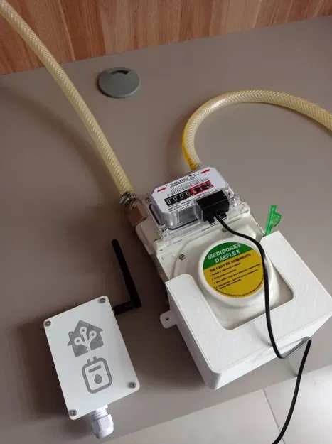 Giá đỡ đồng hồ gas Daeflex G1.0 cho ESP32 - Image 3