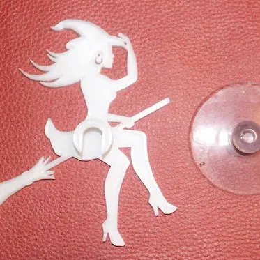 Phù thủy phát quang màu xanh dương gắn tường