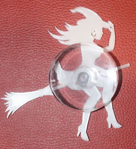 Phù thủy phát quang màu xanh dương gắn tường - Image 5