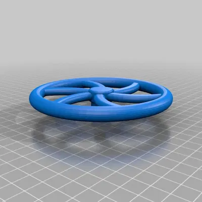 Vô lăng thay thế cho nút của potentiomètre phong cách SteamPunk