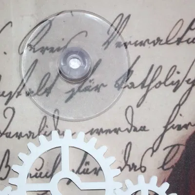 Mô hình lithophanie tên lửa Saturn V với đế hút chân không