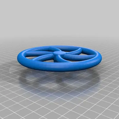 Vô lăng thay thế cho nút của potentiomètre phong cách SteamPunk