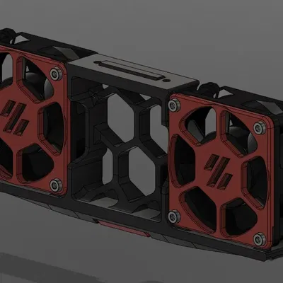 Skirt quạt giữa Voron 2.4r2 / Trident đã chỉnh sửa