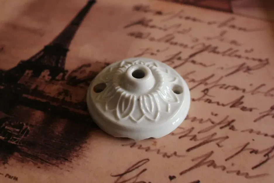 Đế đèn chùm điện 60 mm phong cách cổ điển - Image 3