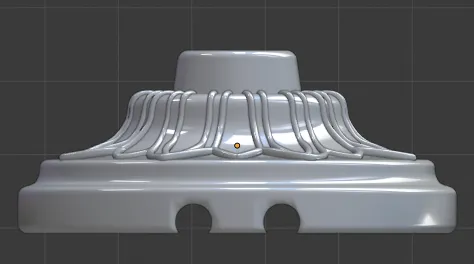 Đế đèn chùm điện 60 mm phong cách cổ điển - Image 4