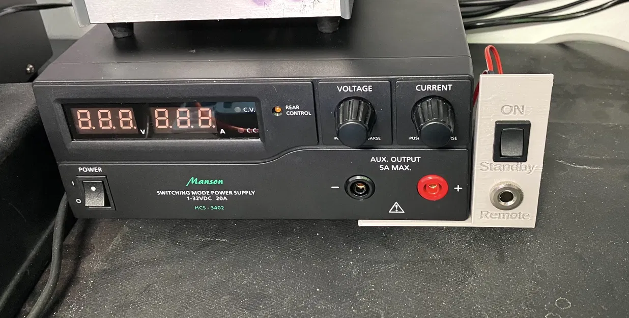 Bảng điều khiển từ xa Manson HCS Series cho nguồn DC - Image 3