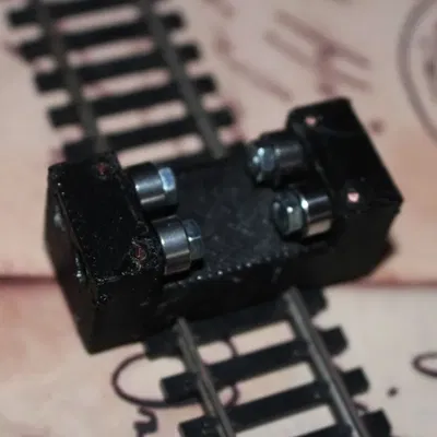 Bàn thử nghiệm cho tàu lửa HO với bánh xe 8 mm