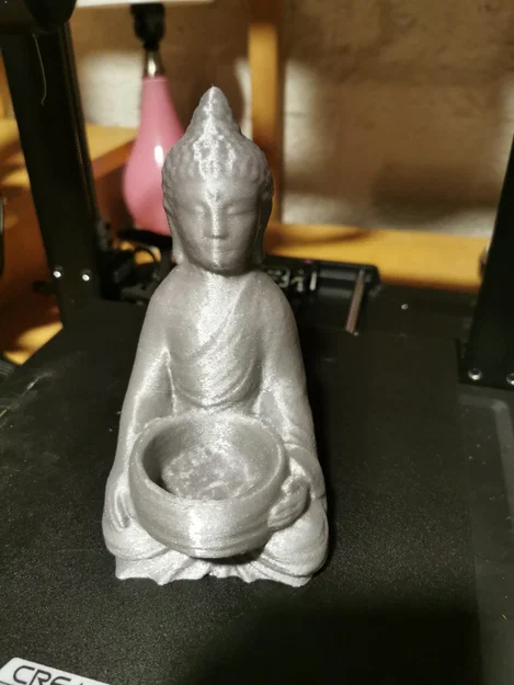 Giá đỡ nến tealight hình Phật - Image 2