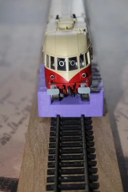 Bàn thử nghiệm cho tàu lửa HO với bánh xe 13 mm - Image 3