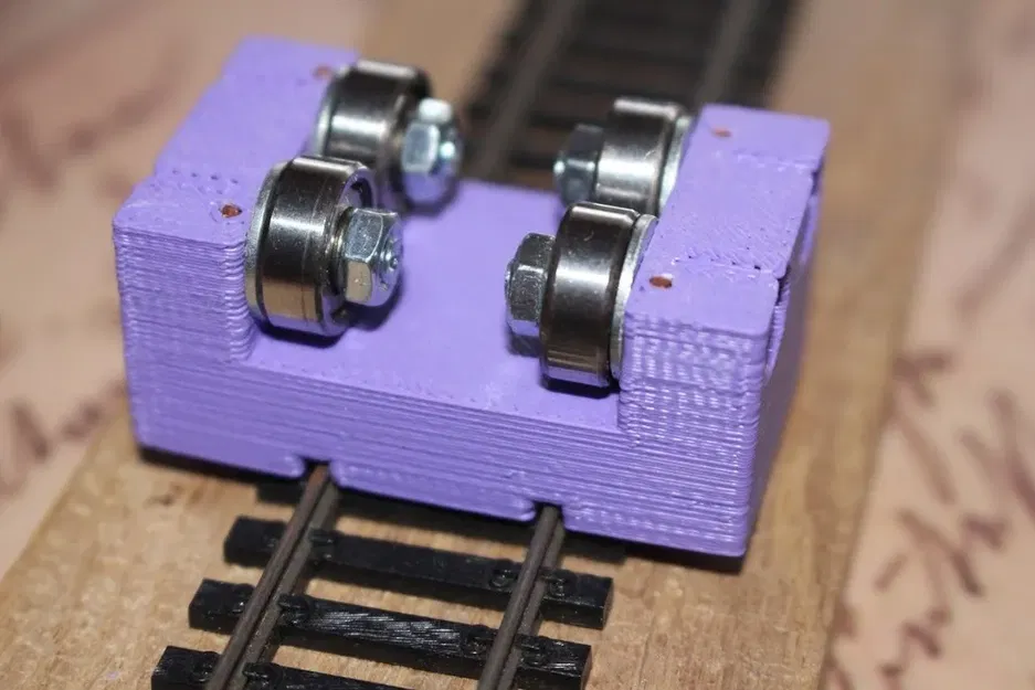 Bàn thử nghiệm cho tàu lửa HO với bánh xe 13 mm - Image 6