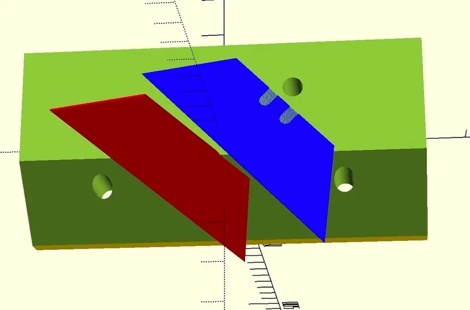 Công cụ cắt băng liège cho mô hình đường sắt 1/87 - Image 1