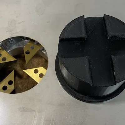 Giá đỡ 4 lưỡi cắt cho máy đóng gói Tripack