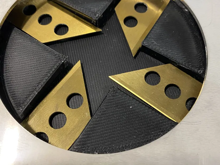 Giá đỡ 4 lưỡi cắt cho máy đóng gói Tripack - Image 2