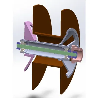 Giá đỡ cuộn filament cải tiến cho SV01pro/SV04