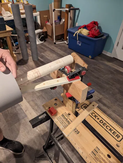 Giá đỡ ống chà nhám nhanh chóng và dễ dàng - Image 3