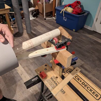 Giá đỡ ống chà nhám nhanh chóng và dễ dàng