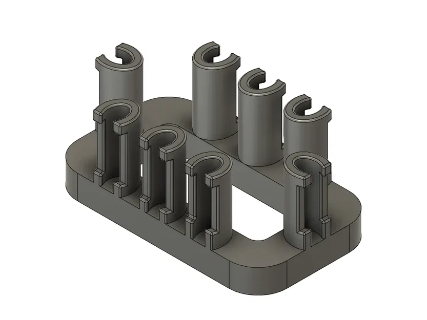 Giàn đan vòng tay từ gumiček-8 trụ vuông - Image 1