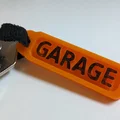 Móc khóa cho chìa khóa garage nhỏ gọn - Thumbnail 1