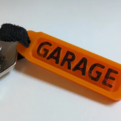 Móc khóa cho chìa khóa garage nhỏ gọn