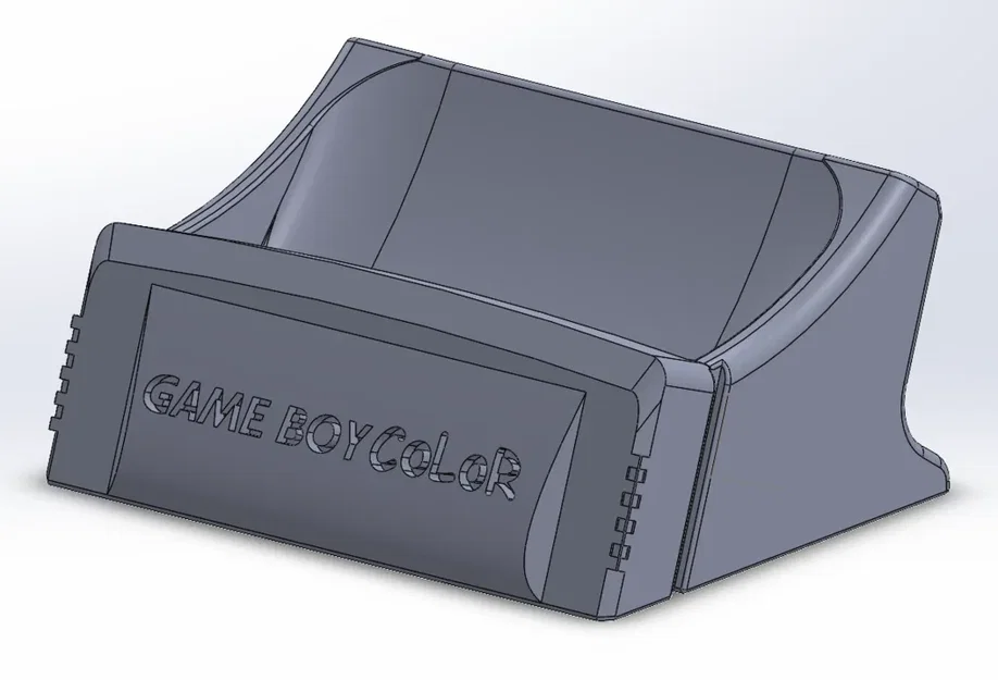 Giá đỡ cho Game Boy Color với thiết kế cong hiện đại - Image 5