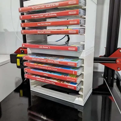 Giá đỡ hộp trò chơi Nintendo Switch nhiều tầng