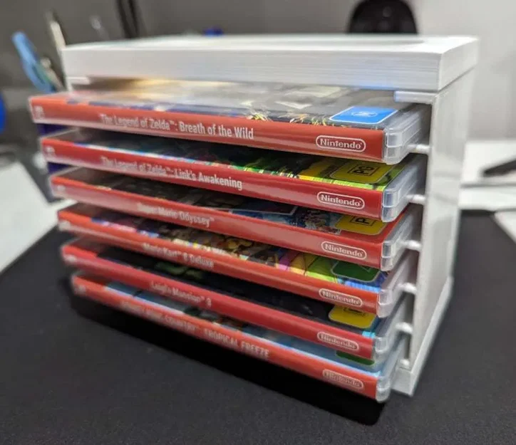 Giá đỡ hộp trò chơi Nintendo Switch nhiều tầng - Image 5