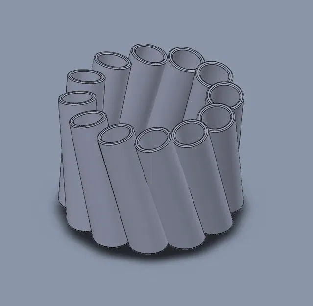 Giá đỡ bút xoắn độc đáo cho bàn làm việc - Image 4