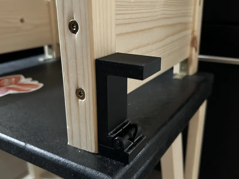 Bộ kẹp Scharnier in tại chỗ cho 2 tấm gỗ 18mm - Image 2