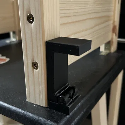 Bộ kẹp Scharnier in tại chỗ cho 2 tấm gỗ 18mm