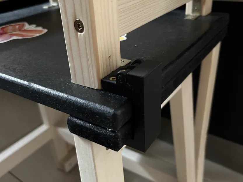 Bộ kẹp Scharnier in tại chỗ cho 2 tấm gỗ 18mm - Image 3