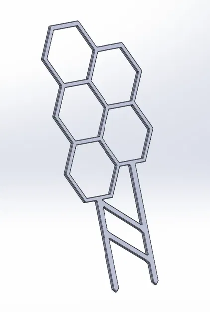 Giá đỡ tổ ong đơn giản cho cây nhỏ - Image 2