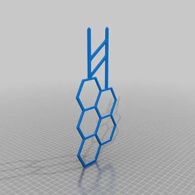 Giá đỡ tổ ong đơn giản cho cây nhỏ