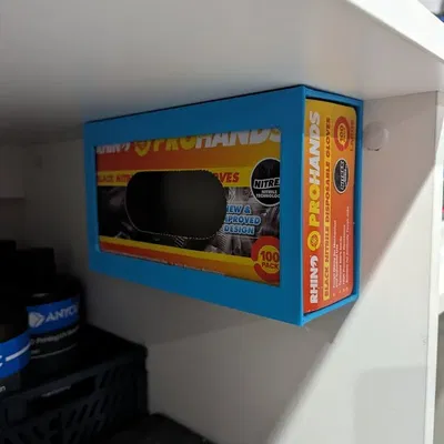 Giá đỡ hộp găng tay nitrile cho in resin