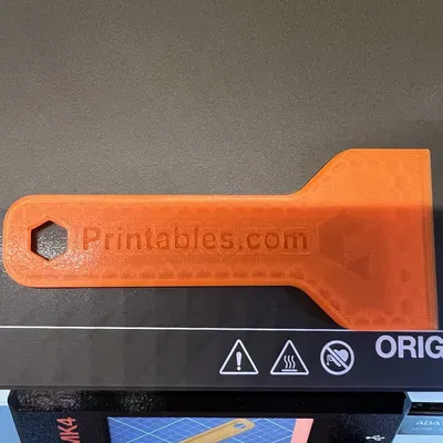 Xẻng Prusa remix với lỗ treo lớn hơn