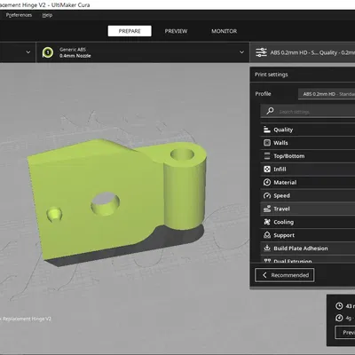 Bản thay thế bản lề hộp đựng đồ cho Mitsubishi 3000GT