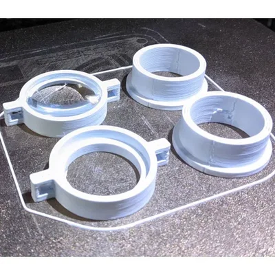 Kính lúp sử dụng thấu kính 34mm từ Google Cardboard